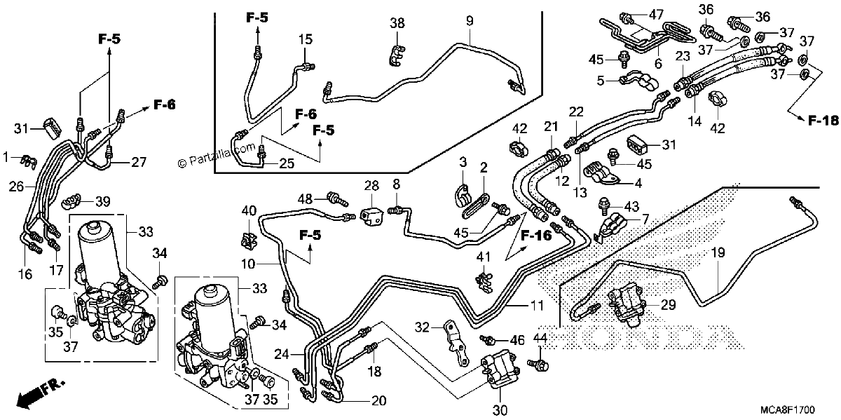 Diagrama de PROPORTION CONTROL VALVE