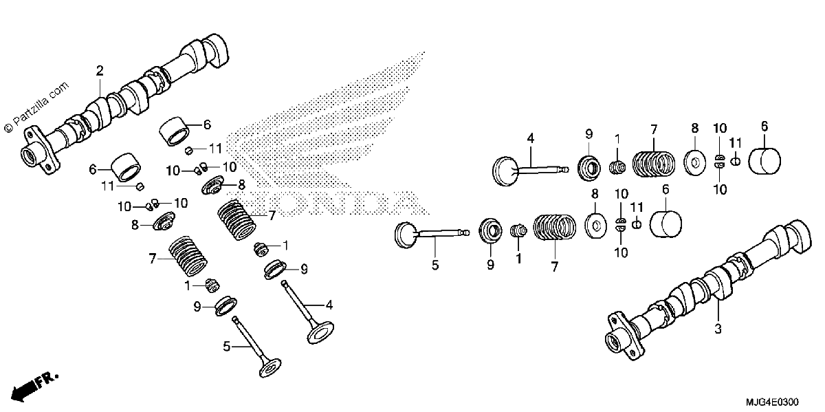 Diagrama de CAMSHAFT VALVE