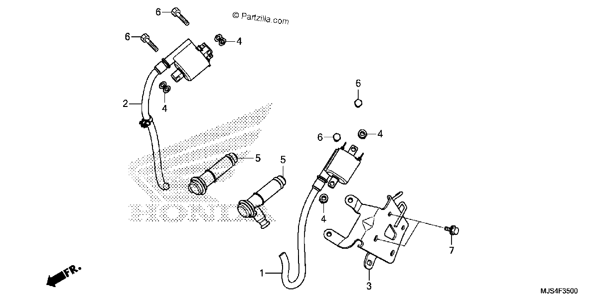 Diagrama de IGNITION COIL