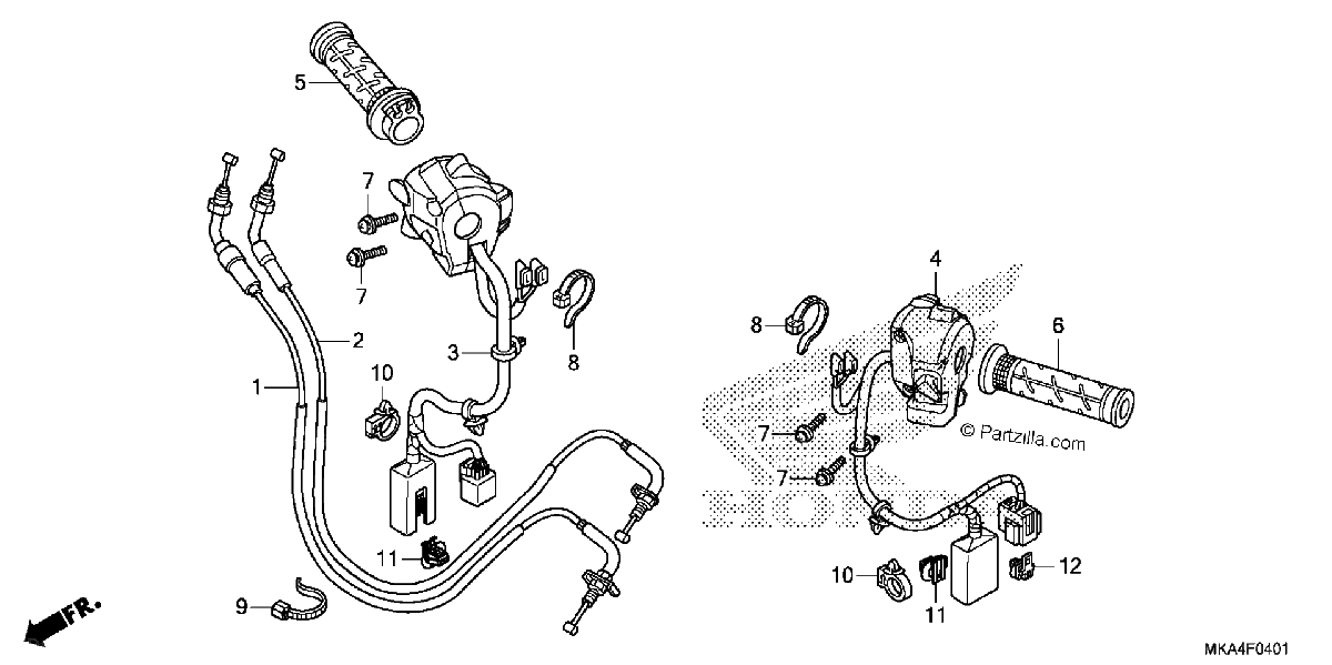 Diagrama de SWITCH CABLE
