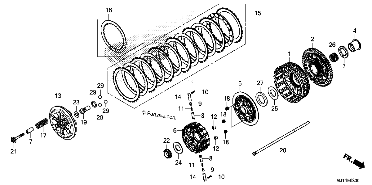 Diagrama de CLUTCH