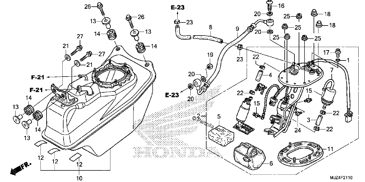 Diagrama de FUEL PUMP