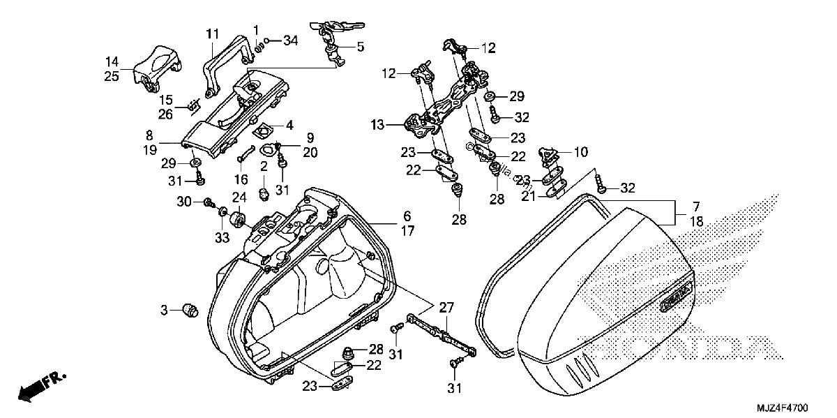 Diagrama de SADDLEBAG
