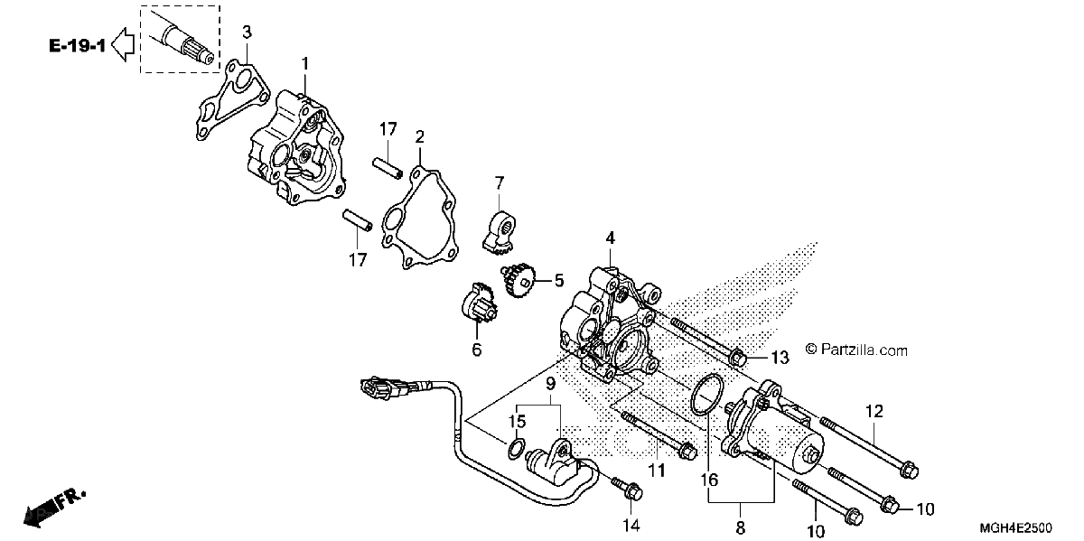 Diagrama de REDUCTION GEAR