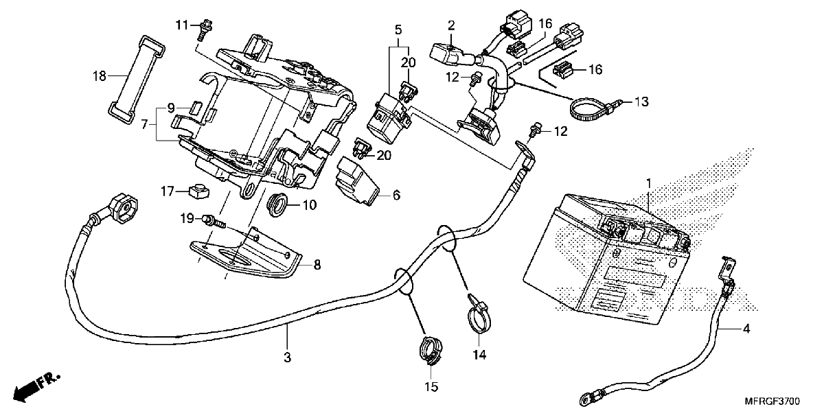 Diagrama de BATTERY