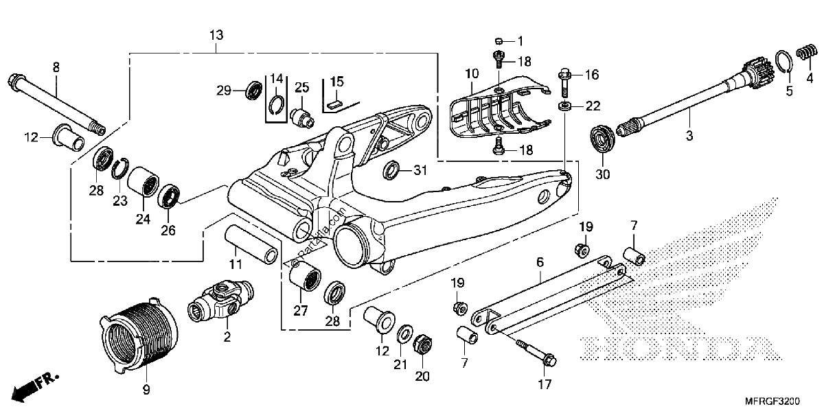 Diagrama de SWINGARM
