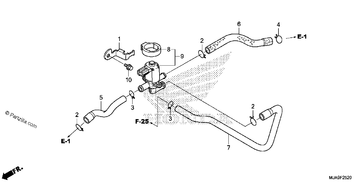 Diagrama de AIR INJECTION VALVE