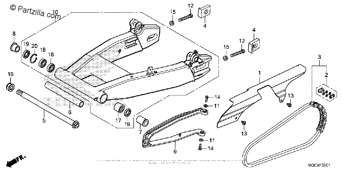 Diagrama de SWINGARM 2
