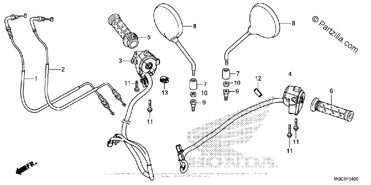 Diagrama de SWITCH CABLE