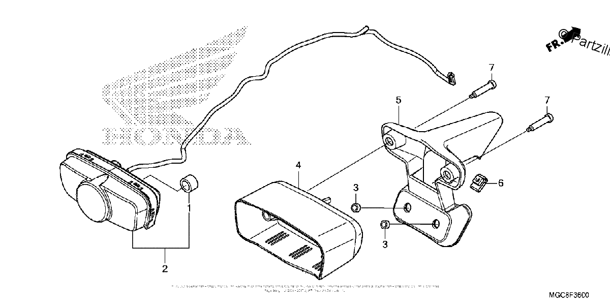 Diagrama de TAILLIGHT