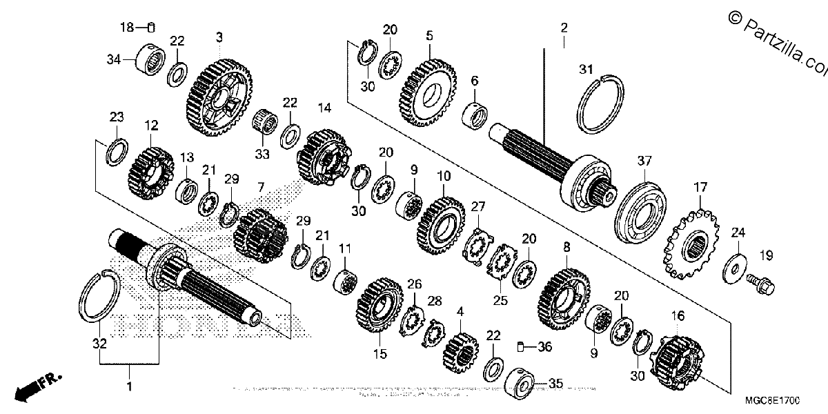 Diagrama de TRANSMISSION