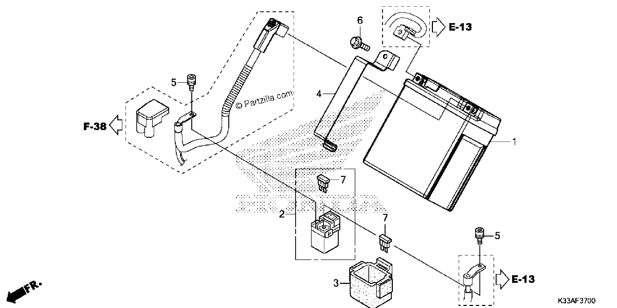 Diagrama de BATTERY