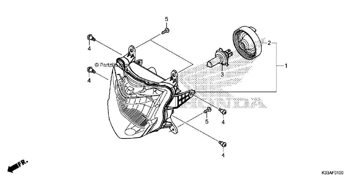 Diagrama de HEADLIGHT
