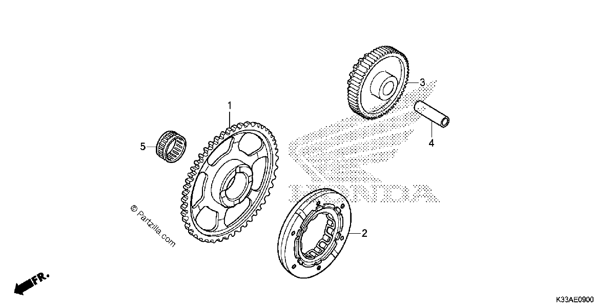Diagrama de STARTING CLUTCH