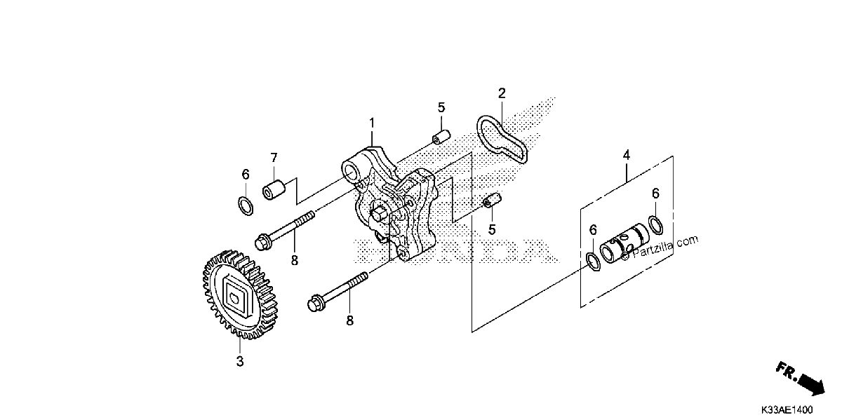 Diagrama de OIL PUMP