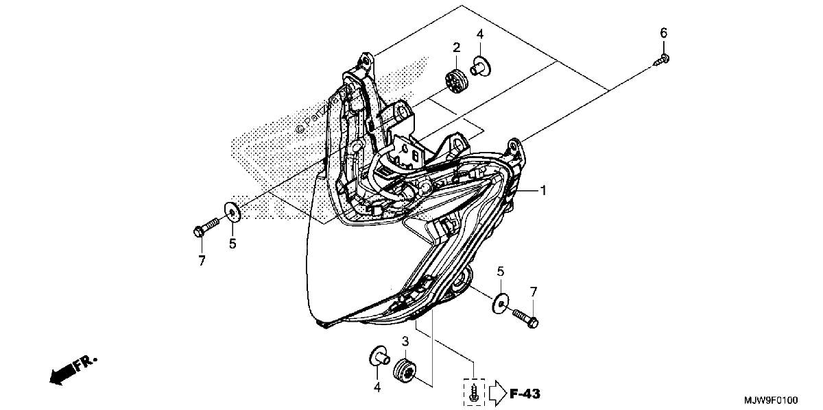Diagrama de HEADLIGHT