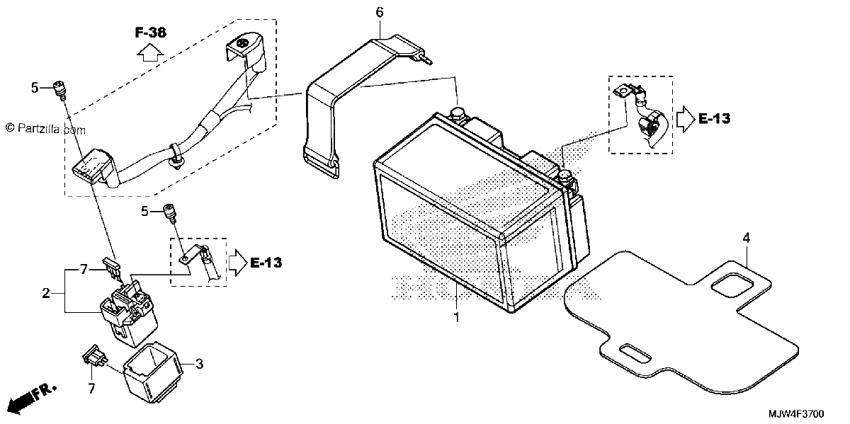Diagrama de BATTERY