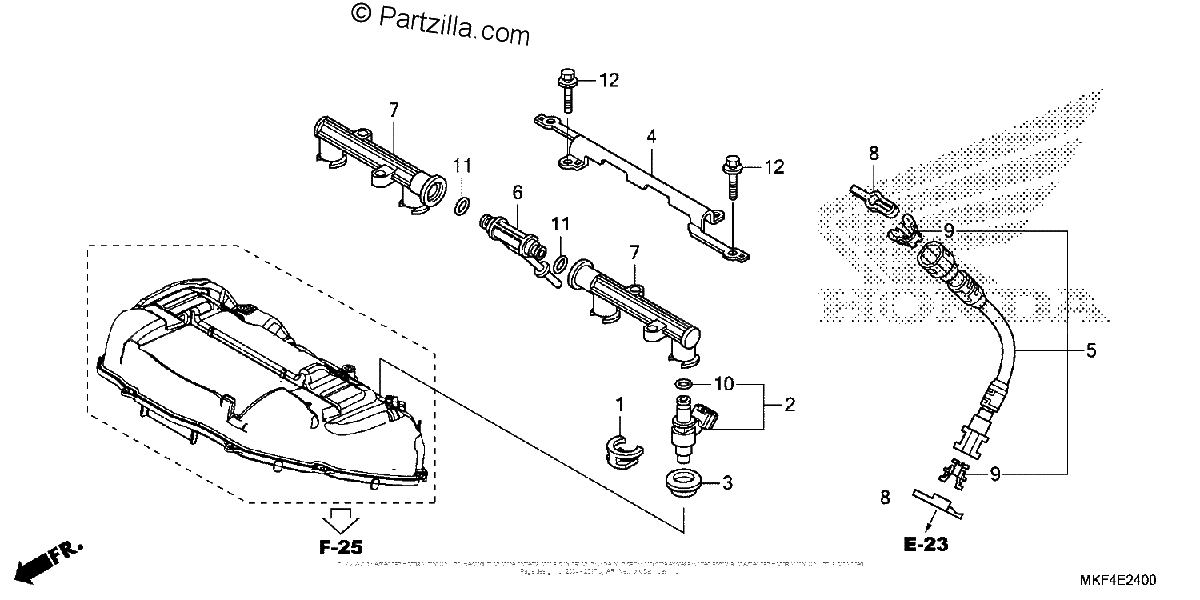Diagrama de FUEL INJECTOR