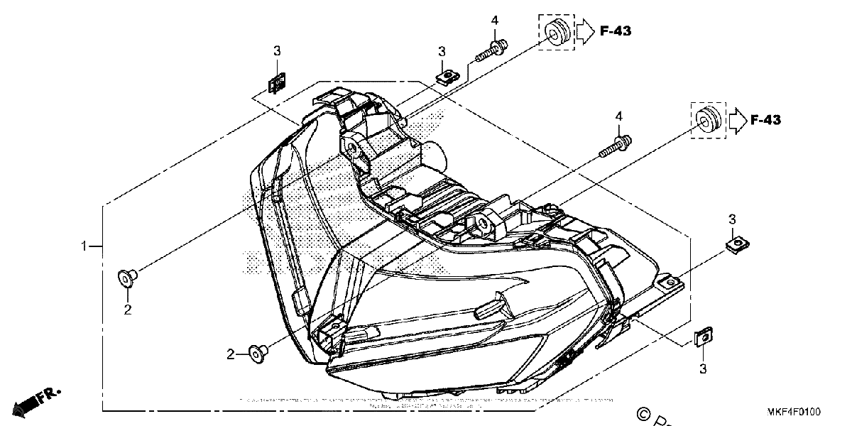 Diagrama de HEADLIGHT