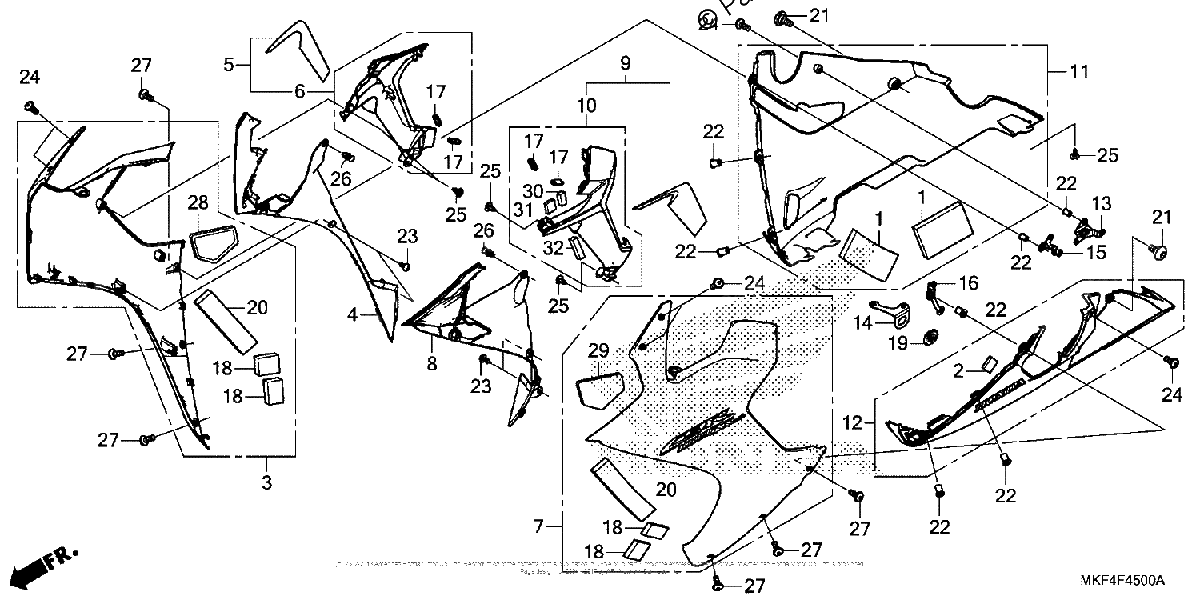 Diagrama de MIDDLE COWL