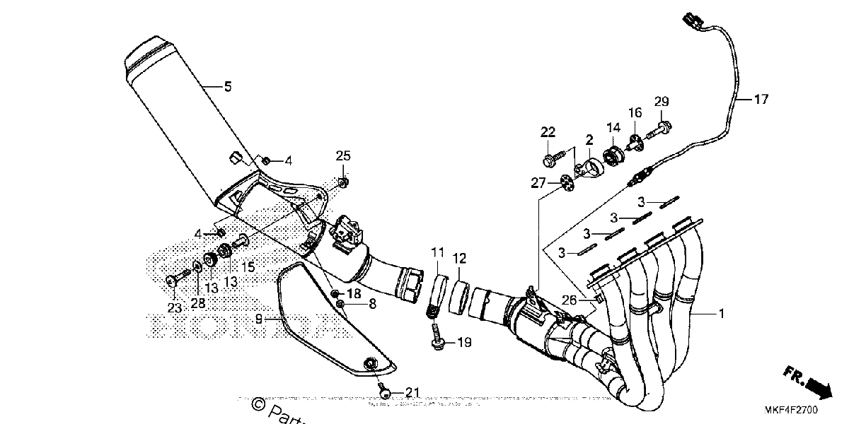 Diagrama de MUFFLER