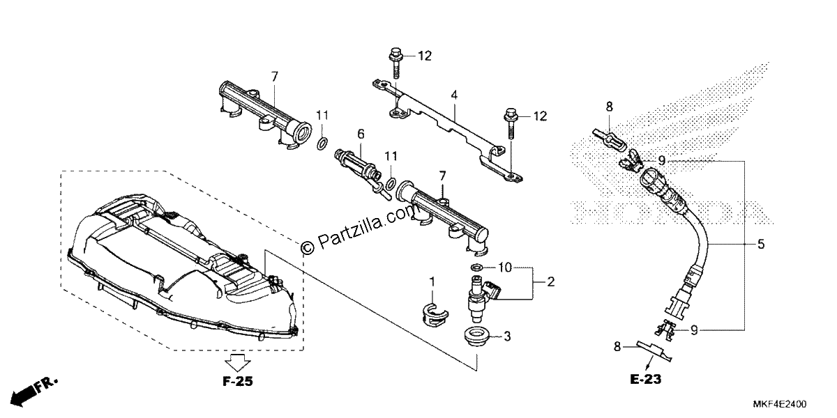 Diagrama de FUEL INJECTOR