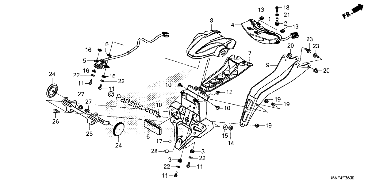 Diagrama de TAILLIGHT