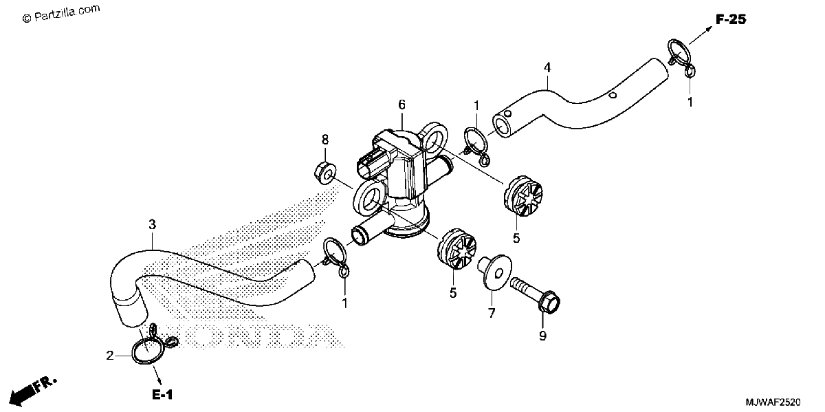 Diagrama de AIR INJECTION SOLENOID VALVE
