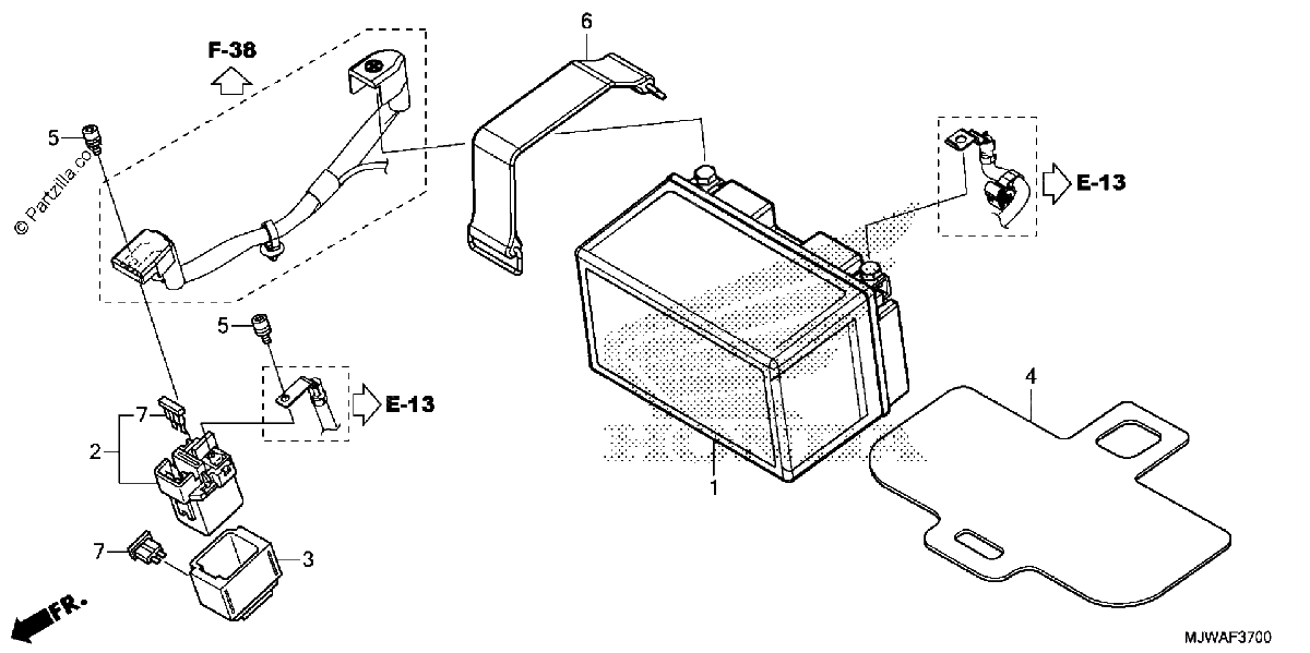 Diagrama de BATTERY