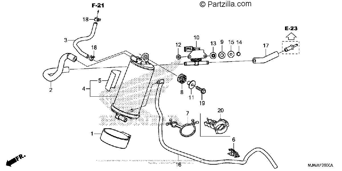 Diagrama de CANISTER