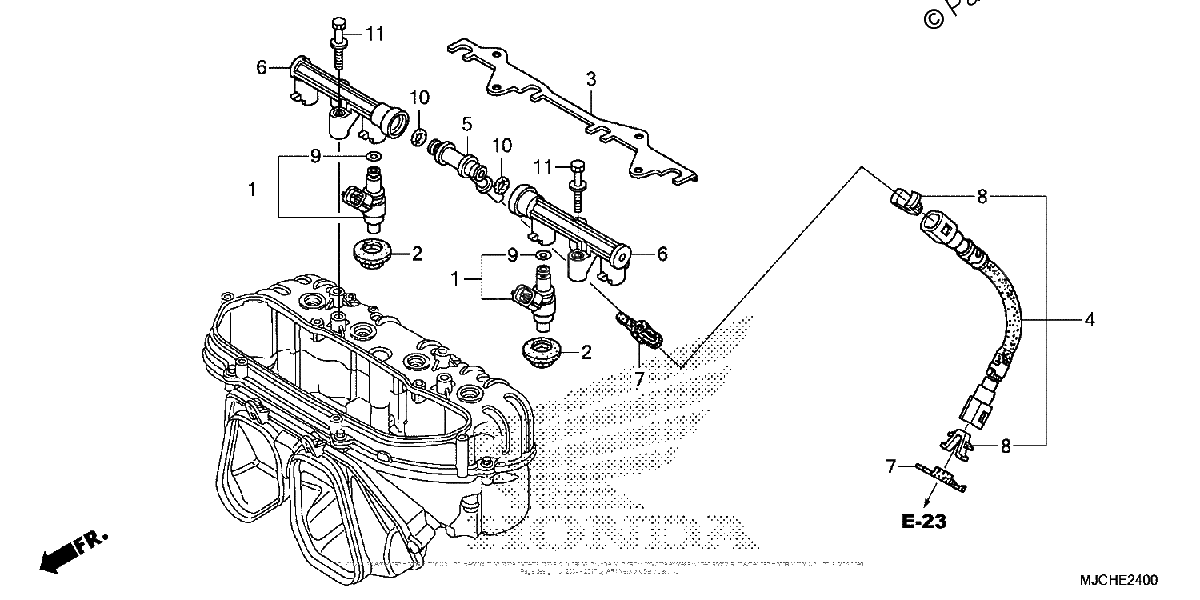 Diagrama de FUEL INJECTOR