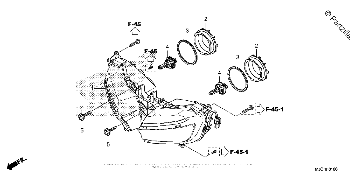 Diagrama de HEADLIGHT