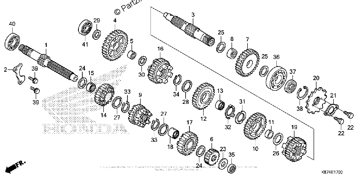 Diagrama de TRANSMISSION