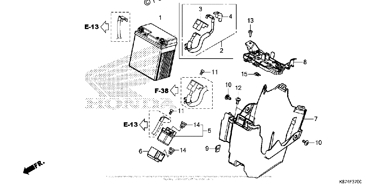 Diagrama de BATTERY