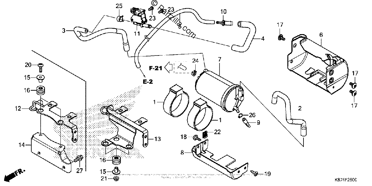 Diagrama de CANISTER