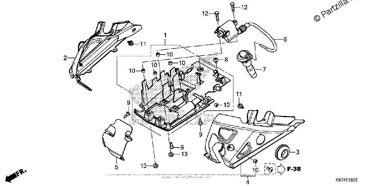 Diagrama de IGNITION COIL