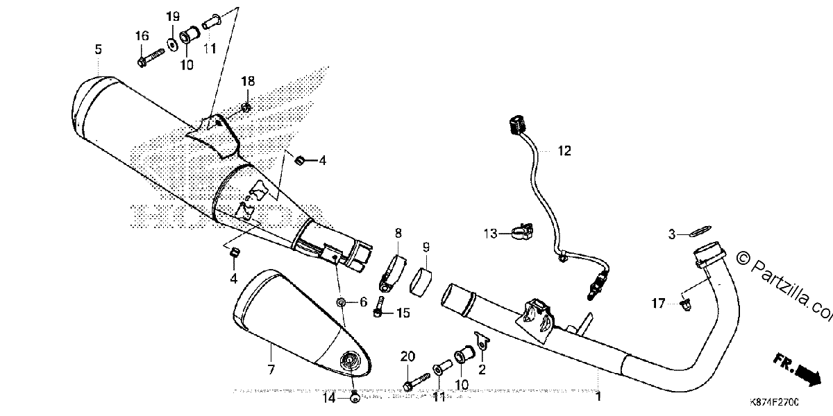 Diagrama de MUFFLER