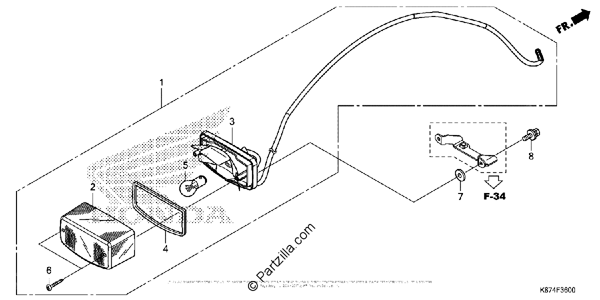 Diagrama de TAILLIGHT
