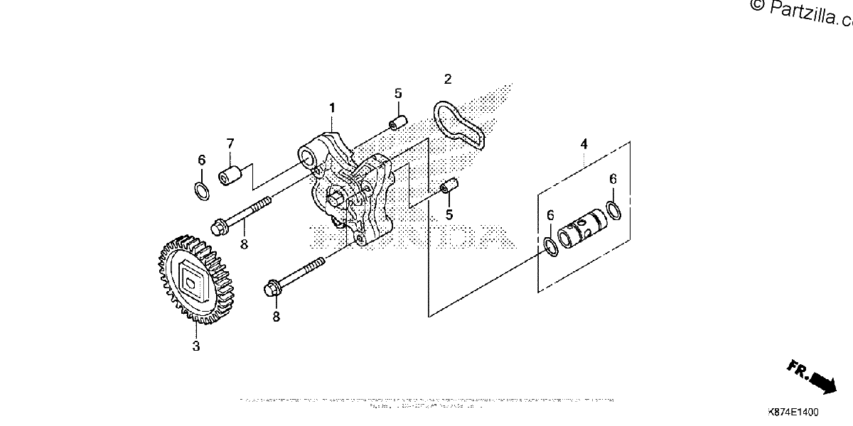 Diagrama de OIL PUMP
