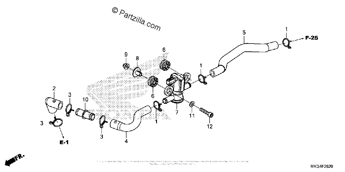 Diagrama de AIR INJECTION SOLENOID VALVE