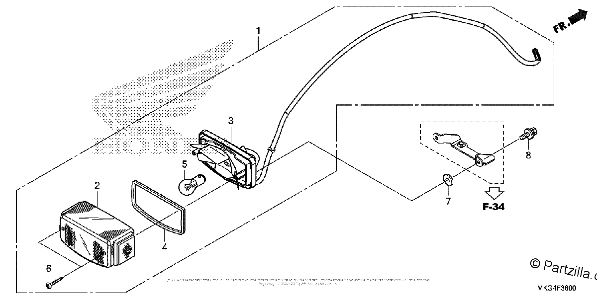 Diagrama de TAILLIGHT