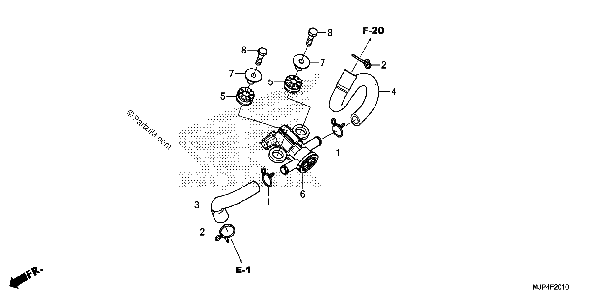 Diagrama de AIR INJECTION SOLENOID VALVE