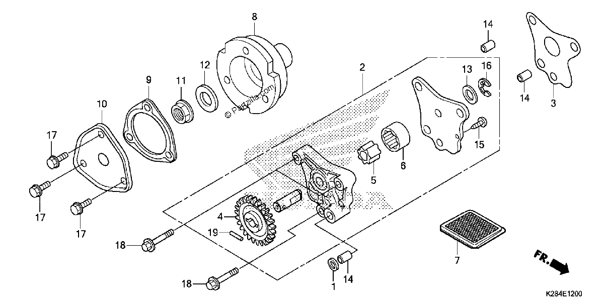 Diagrama de OIL PUMP