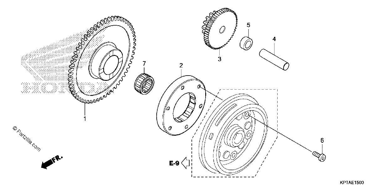 Diagrama de STARTING CLUTCH