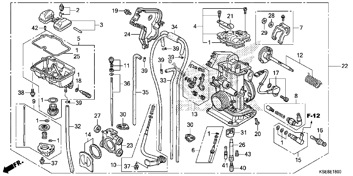 Diagrama de CARBURETOR