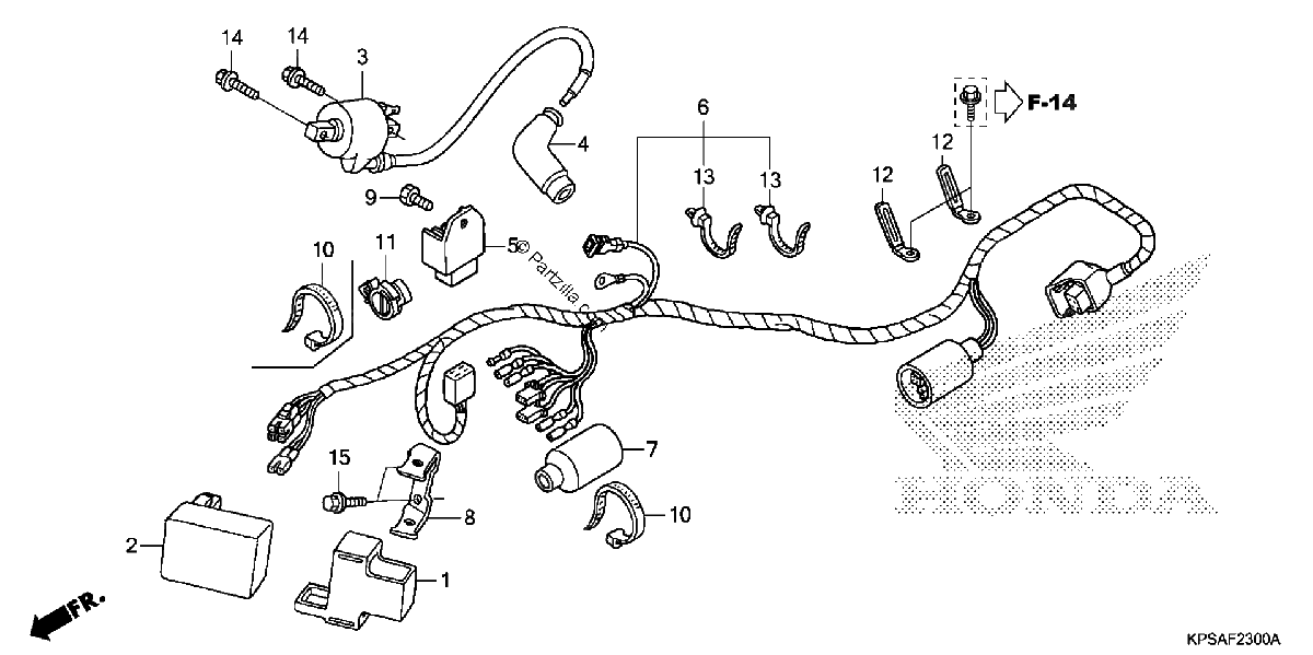 Diagrama de WIRE HARNESS