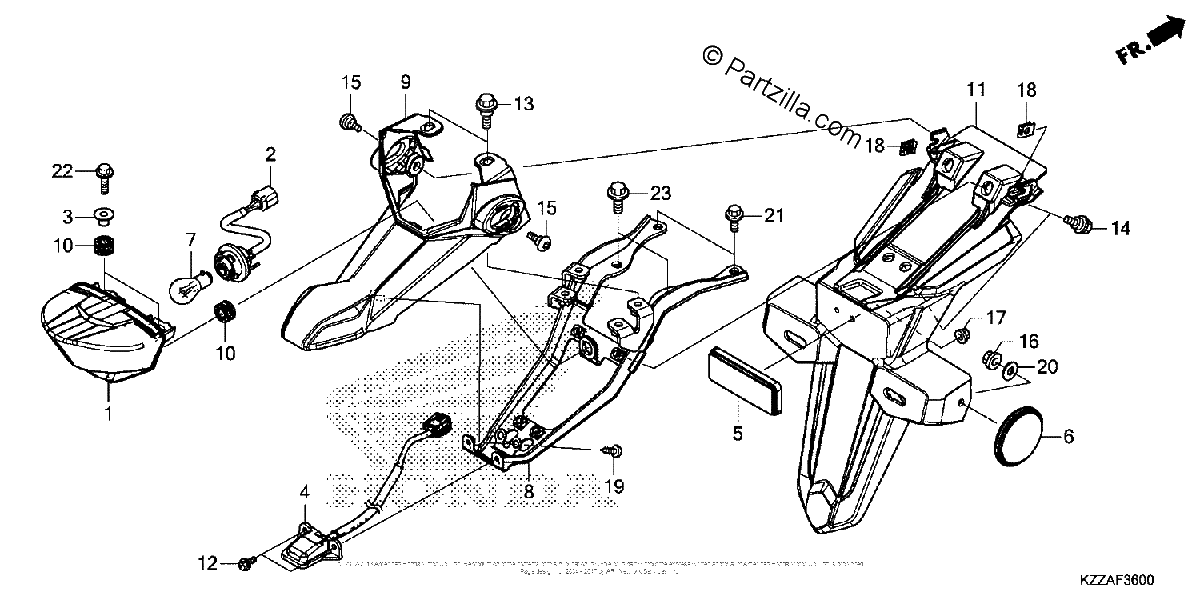 Diagrama de TAILLIGHT