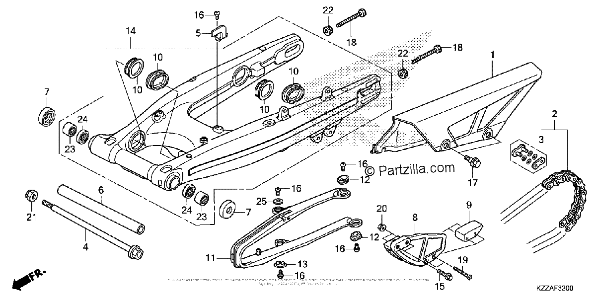 Diagrama de SWINGARM