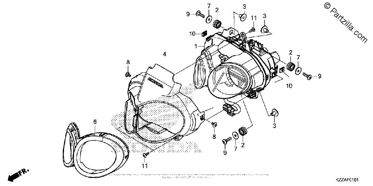 Diagrama de HEADLIGHT 2