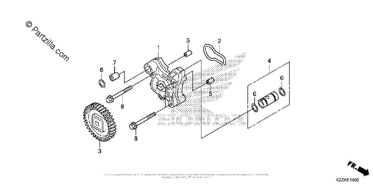 Diagrama de OIL PUMP
